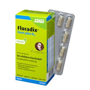 FLORADIX Eisen plus B12 vegan Kapseln