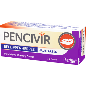 PENCIVIR bei Lippenherpes Creme hautfarben 1%